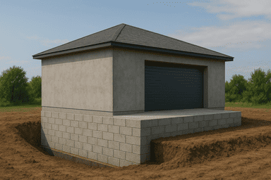 ФБС для гаража 6×8 м ФБС для гаража 6×8 м